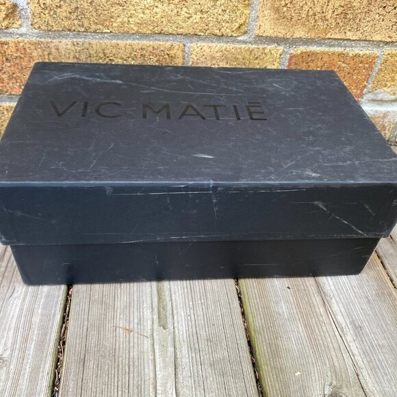 2009 Vic Matie Scarpa Nera Shoes Size 6.5 - Picture 3 of 15